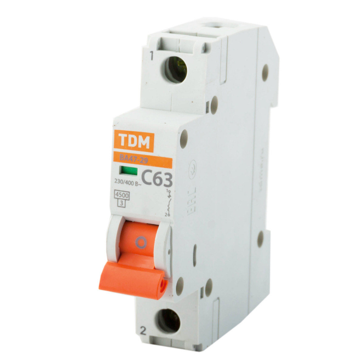 TDM автоматический выключатель ВА-47-63 1Р 16А 4,5кА-0